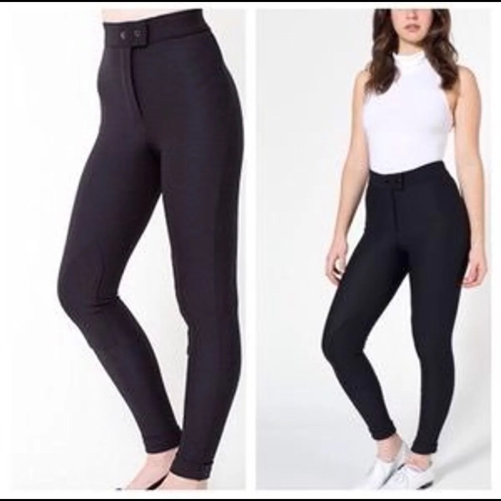 American apparel riding pants size small